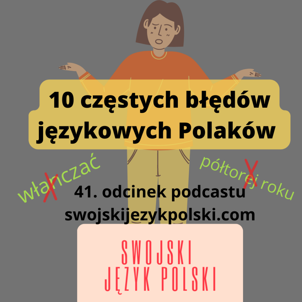 błędy językowe Polaków