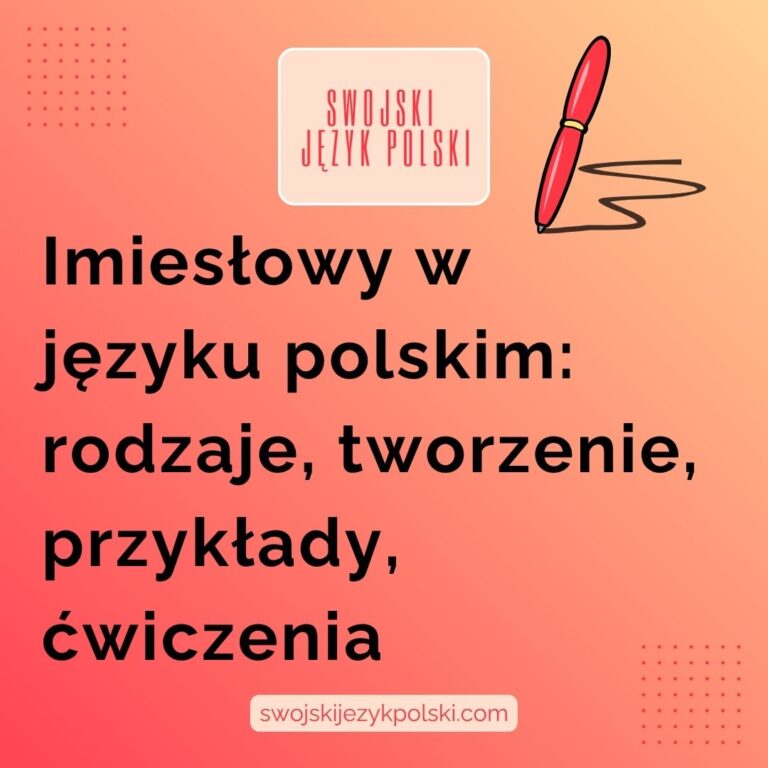 Read more about the article Imiesłowy w języku polskim