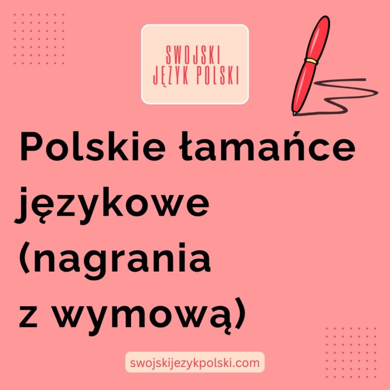 Read more about the article Polskie łamańce językowe